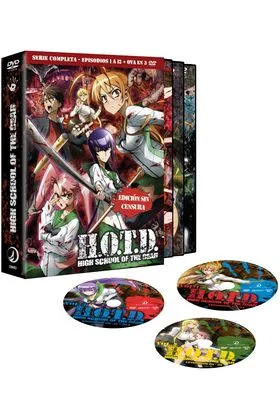 DVD HIGH SCHOOL OF THE DEAD. Episodios 1 a 12 & 1 OVA