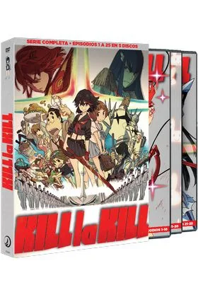 DVD Kill la Kill. Serie Completa de 25 Episodios