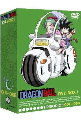 DVD Dragon Ball Box 1 - Episodios 1 a 68