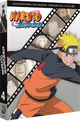 DVD NARUTO SHIPPUDEN BOX 4