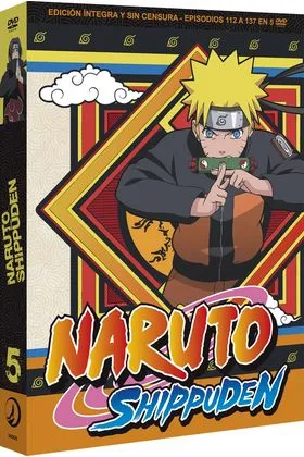 DVD NARUTO SHIPPUDEN BOX 5