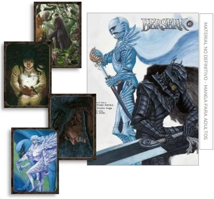 Berserk 42 con 4 Postales