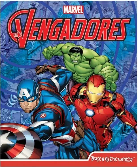 Busca y Encuentra Marvel Avengers los Vengadores