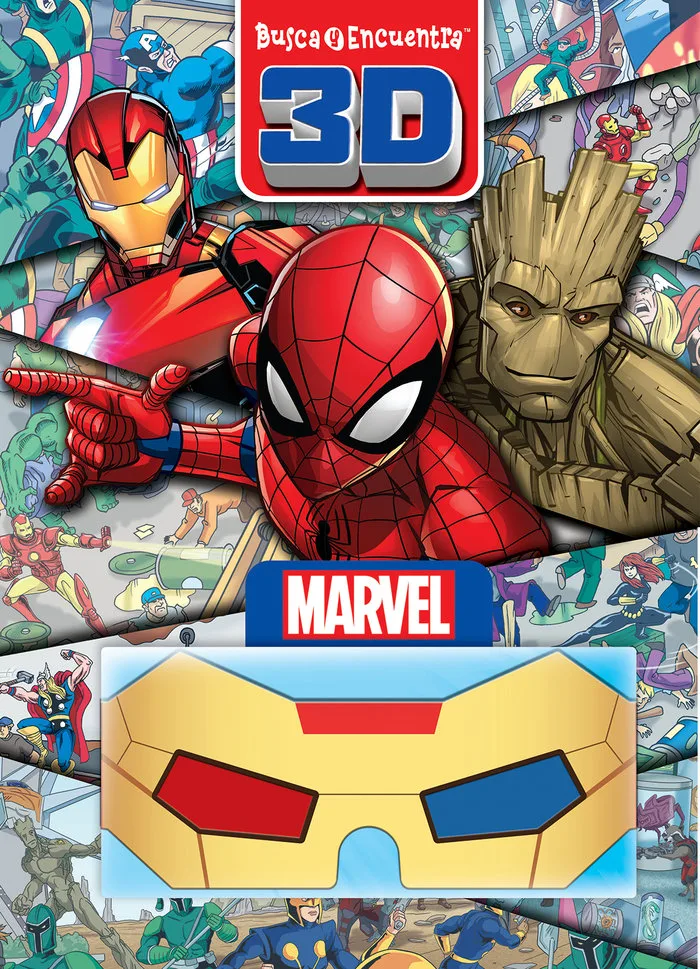 Busca y Encuentra 3D Marvel