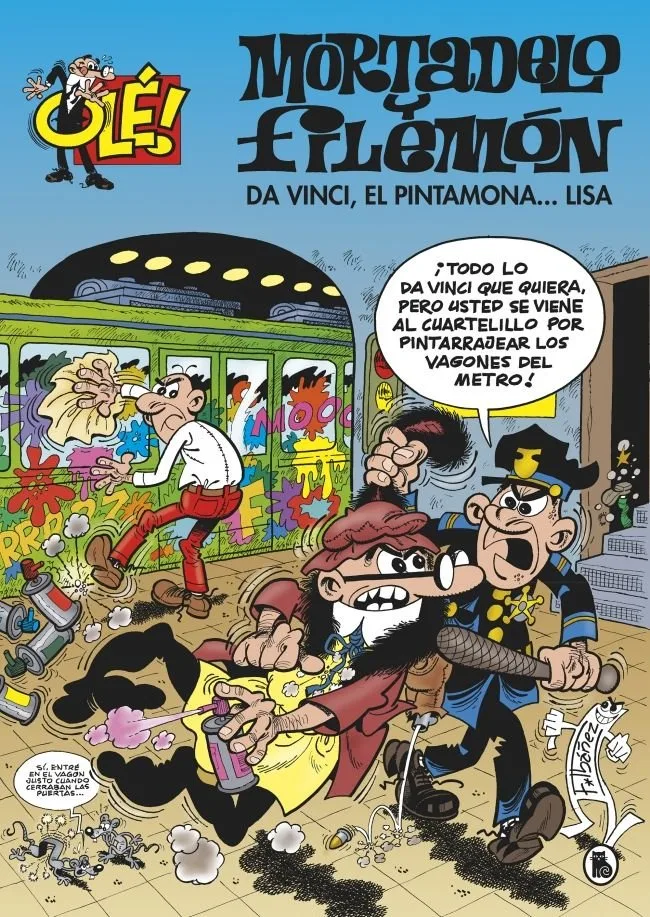 Da Vinci, el Pintamona...lisa (ole Mortadelo 212)