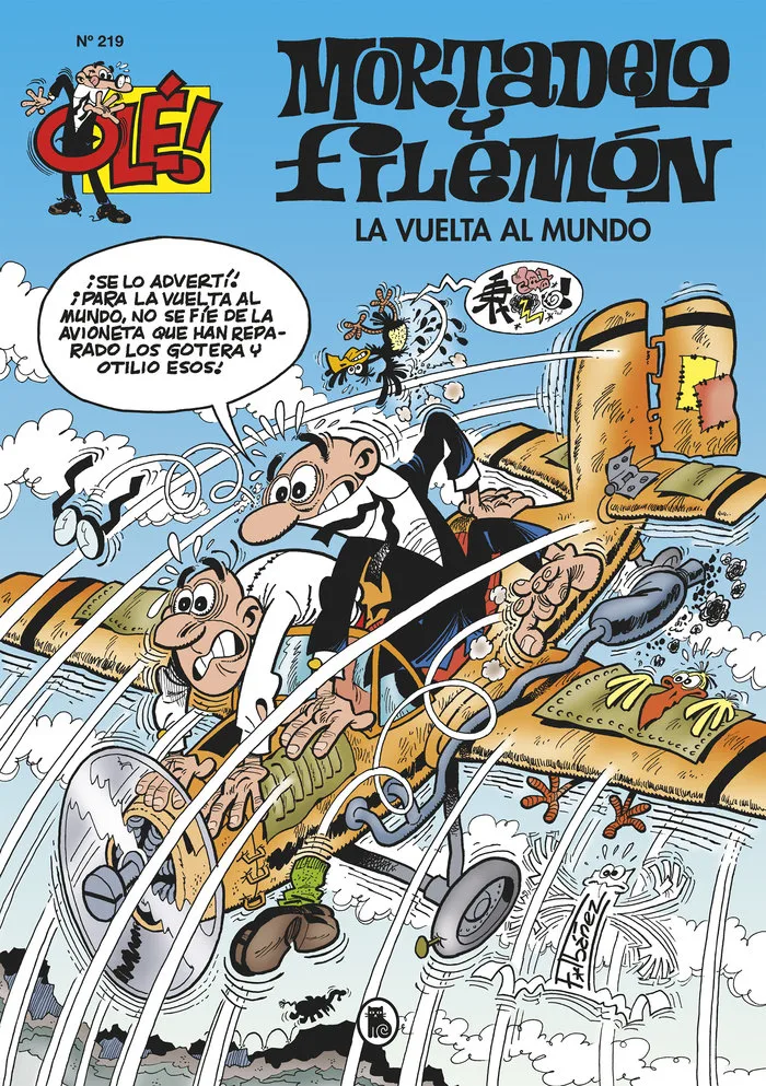 La Vuelta al Mundo Ole Mortadelo 219
