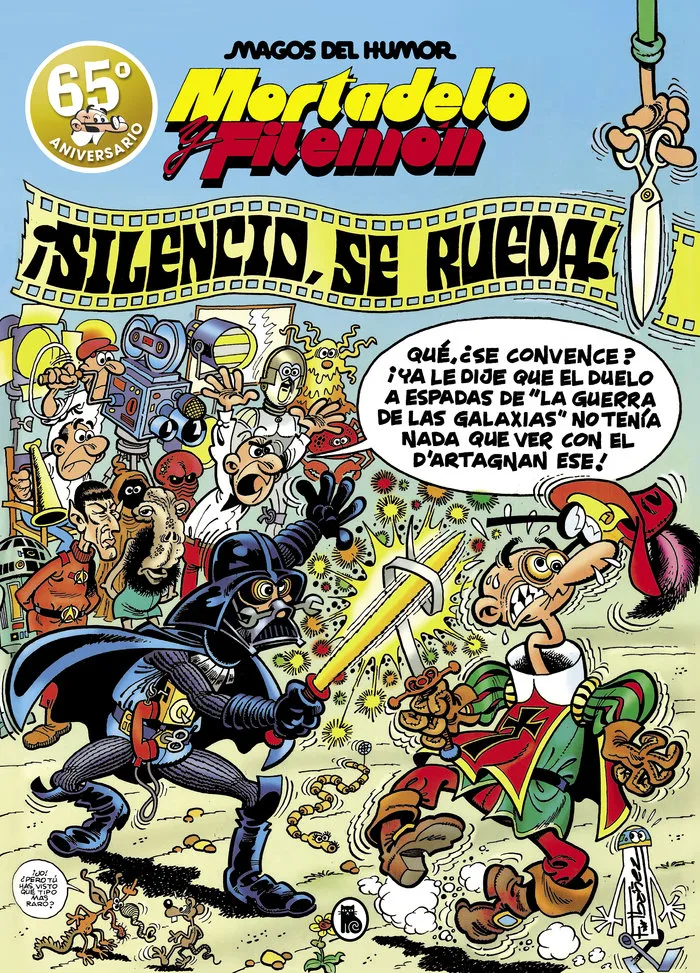 Mortadelo y Filemon Silencio Se Rueda Magos Humor 63