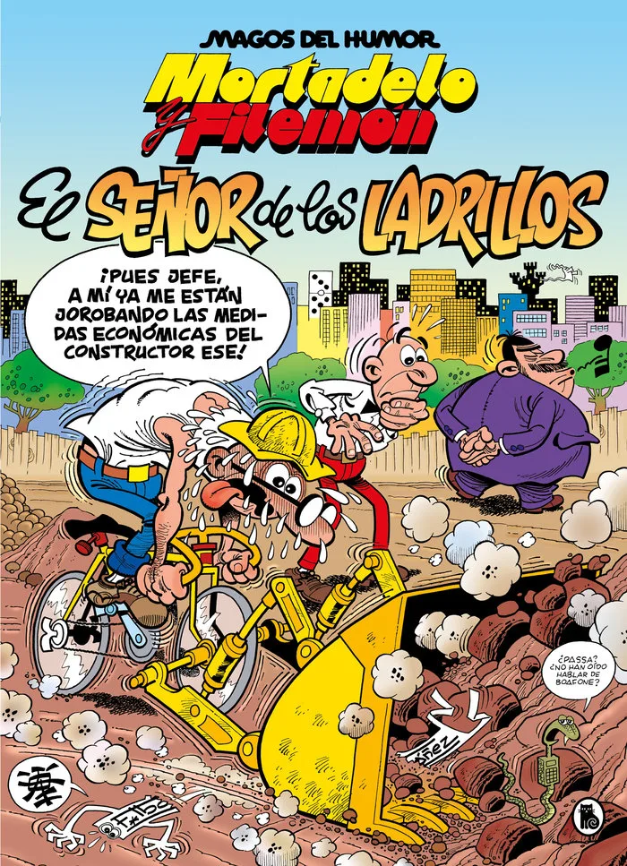 Mortadelo y Filemon el Señor de los Ladrillos Magos del Hum