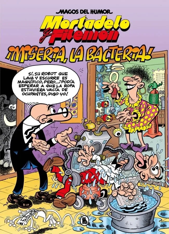 Mortadelo y Filemon Miseria la Bacteria Magos del Humor 1