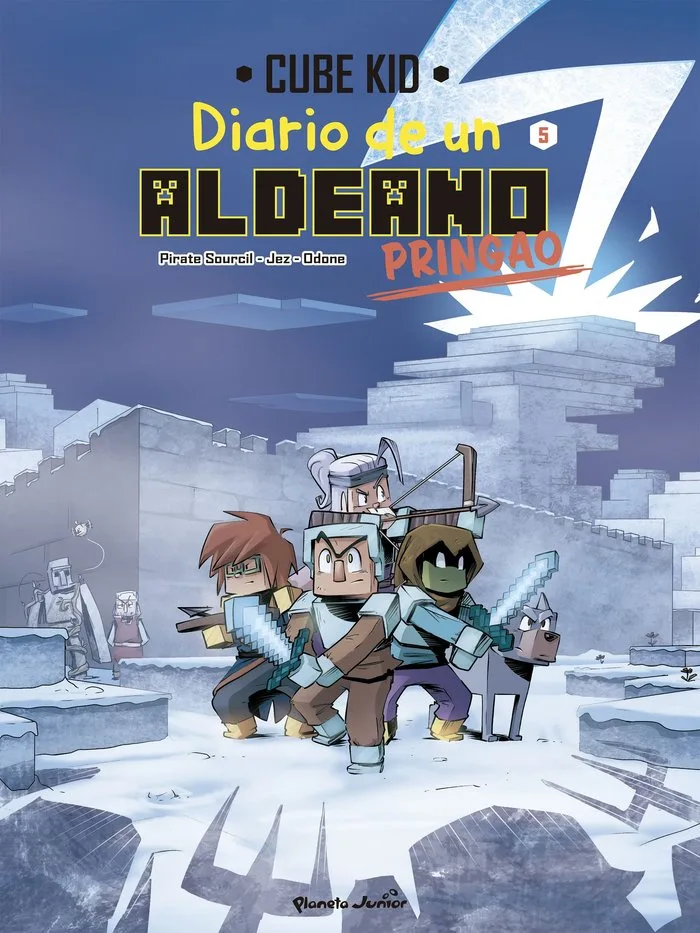 Minecraft Diario de un Aldeano Pringao Comic 5