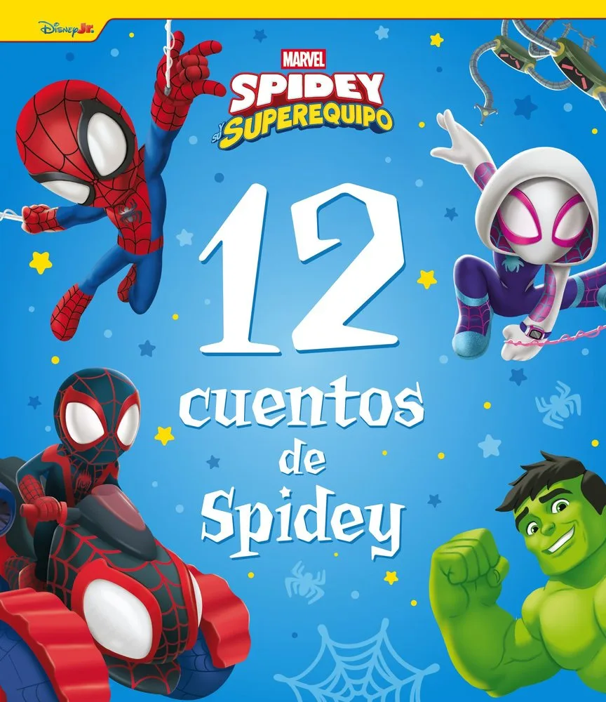 Spidey y Su Superequipo 12 Cuentos de Spidey