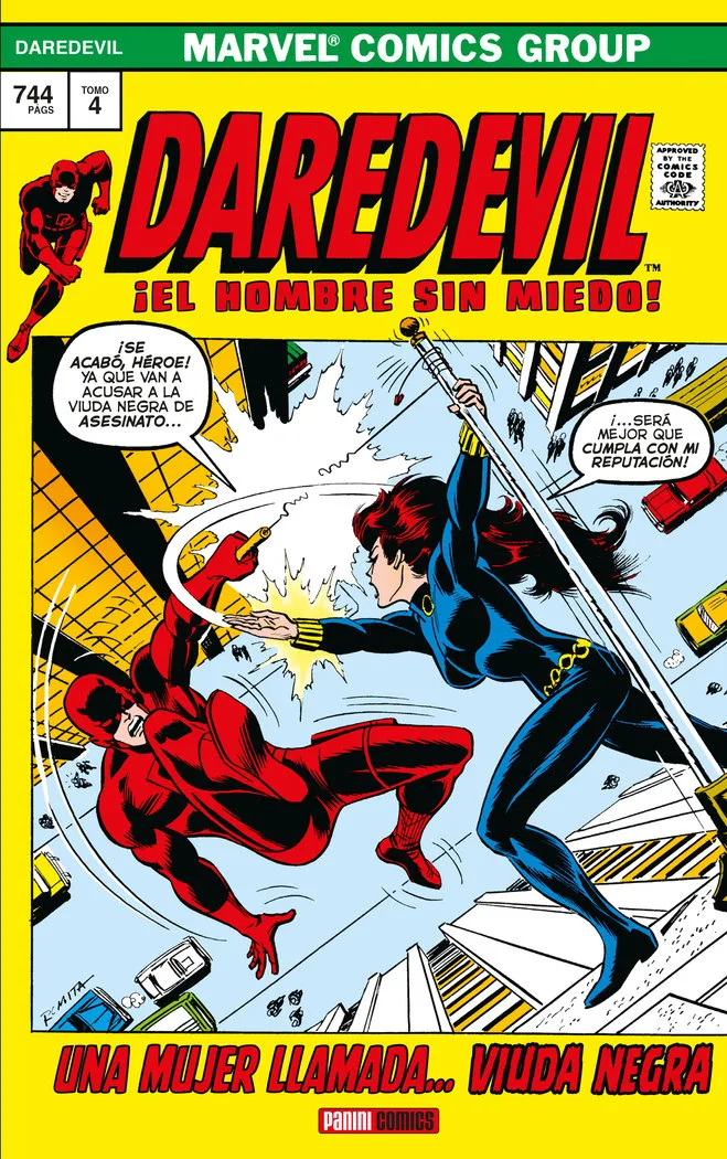 Daredevil 4 una Mujer Llamada Viuda Negra