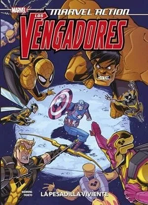 Marvel Action los Vengadores the Living Nightmare 4