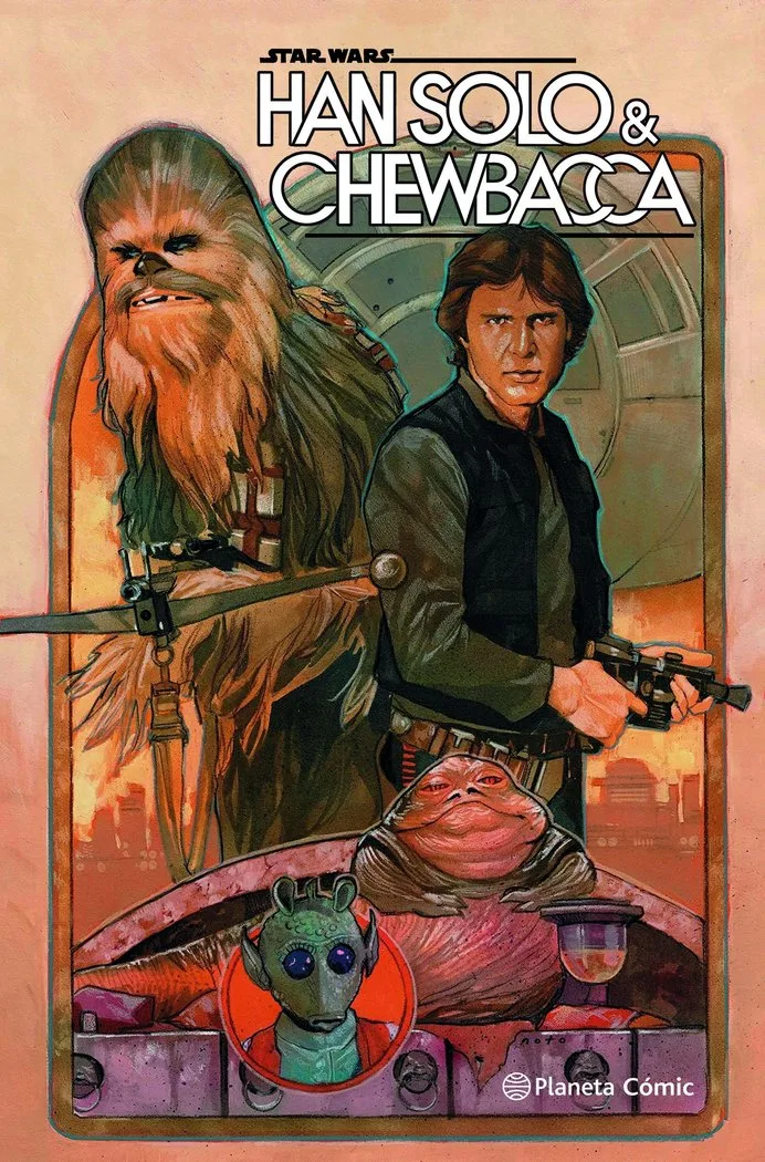 Star Wars Han Solo y Chewbacca 1