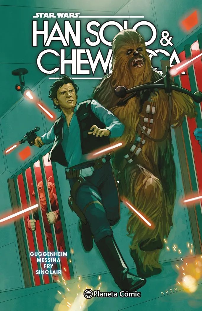 Star Wars Han Solo y Chewbacca 2