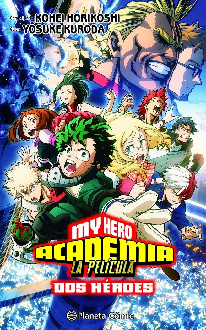 MY Hero Academia Dos Heroes Anime Comic