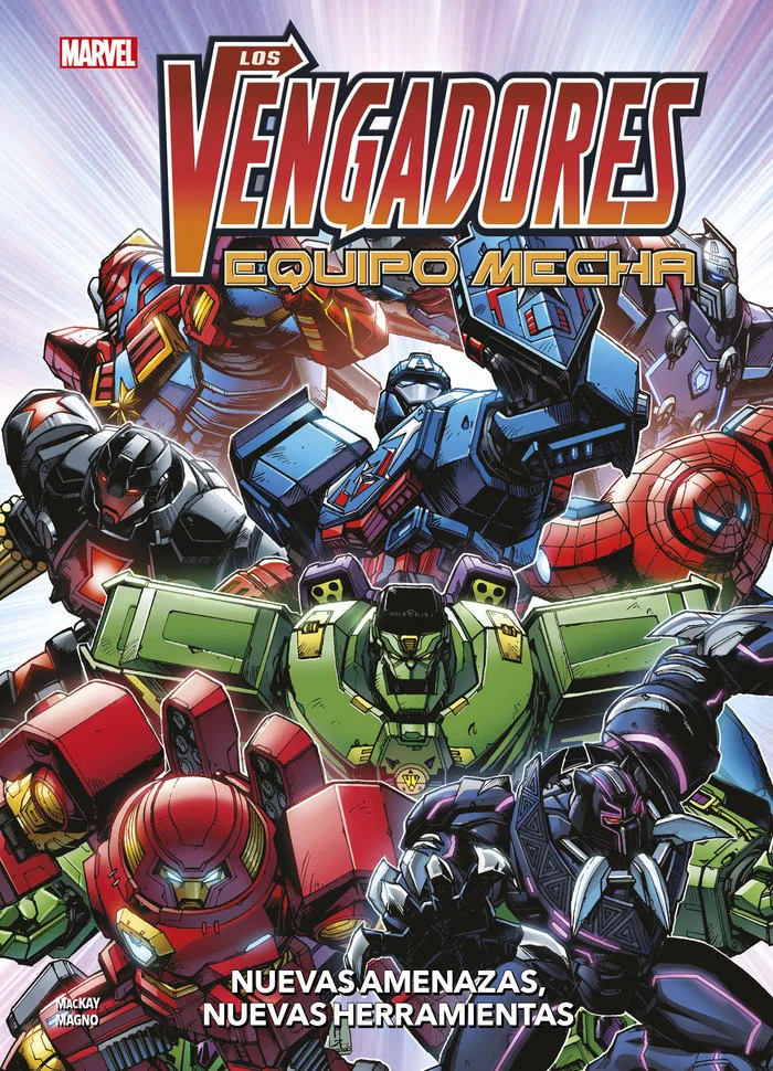 Los Vengadores Equipo Mecha Nuevas Amenazas Nuevas Herramien