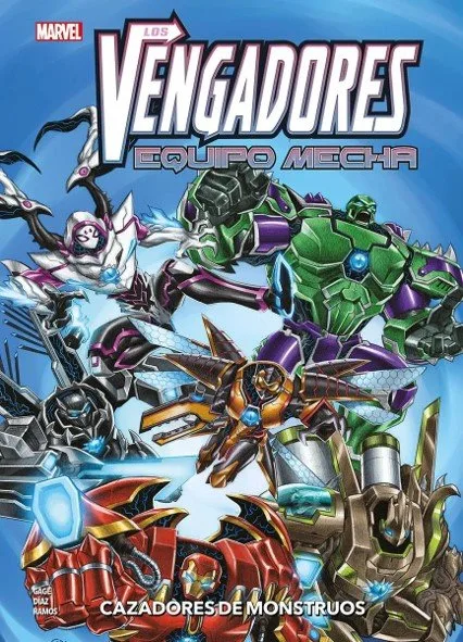 Los Vengadores Equipo Mecha Cazadores de Monstruos