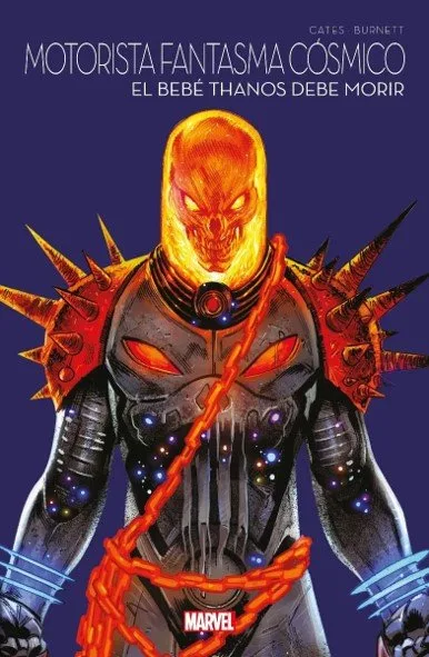Motorista Fantasma Cosmico el Bebe Thanos Debe Morir