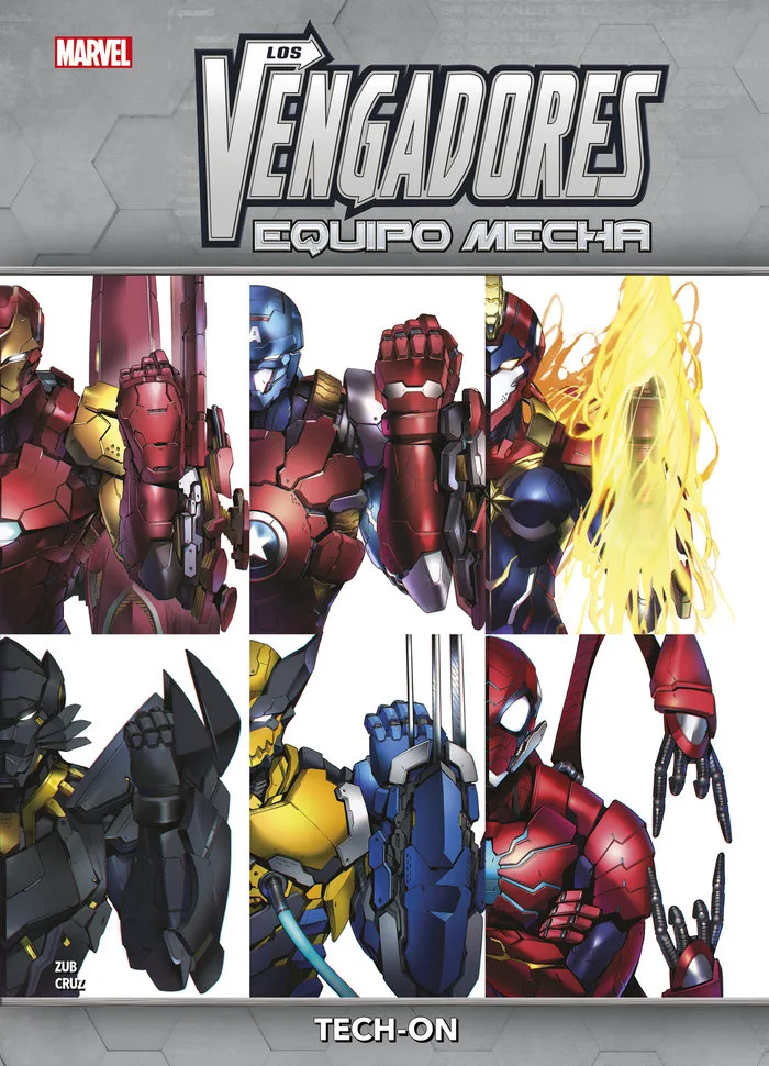 Los Vengadores Equipo Mecha Tech On