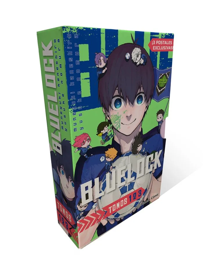 Shonen Starter Set Blue Lock 1 2 3
