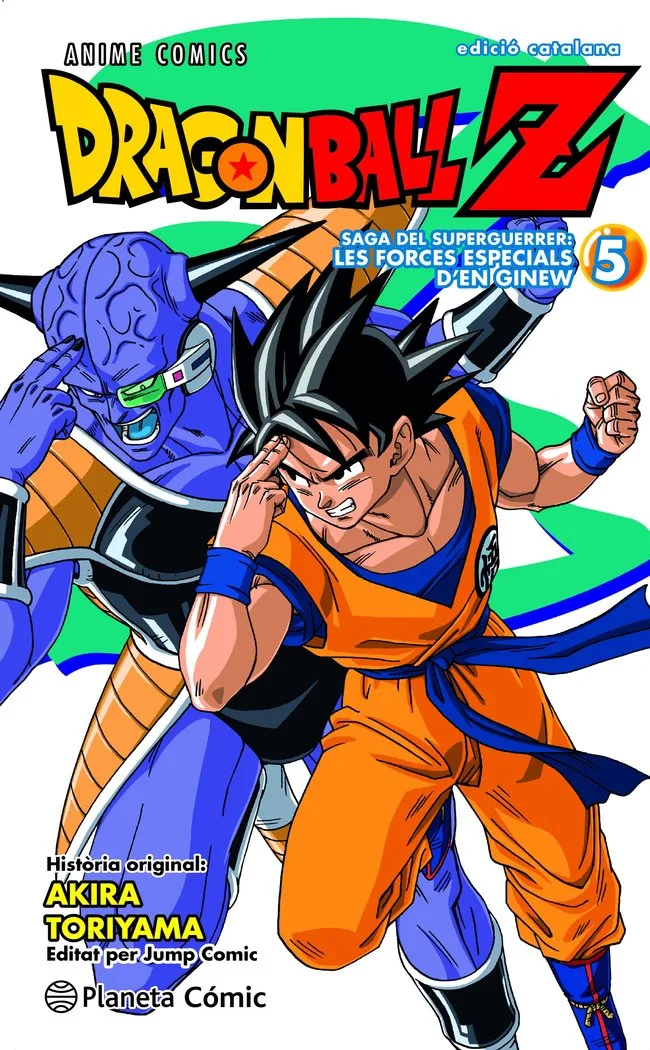 Bola de Drac Z Anime Comics Forces Especials 5