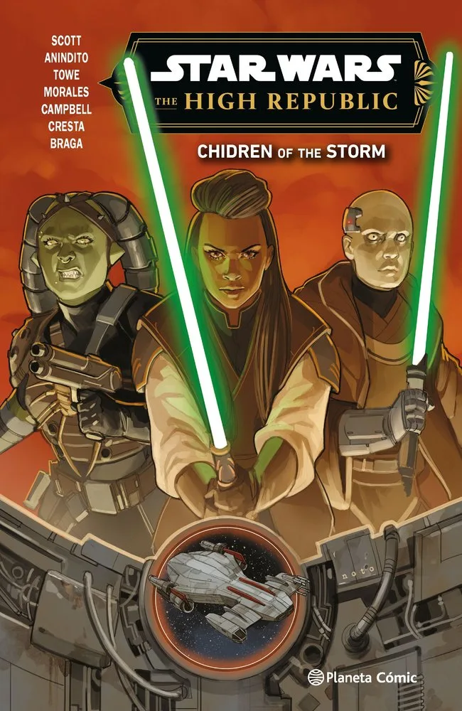 Star Wars the High Republic Iii Chidren of the Storm #1 10 +