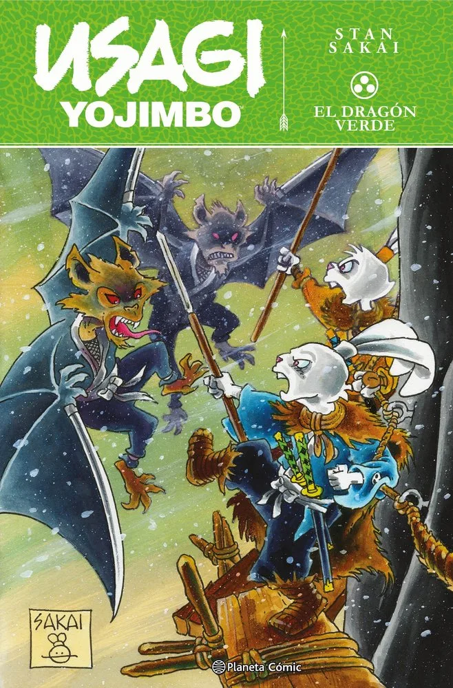 Usagi Yojimbo Dragon Verde