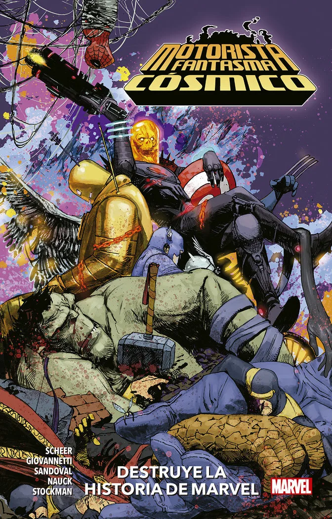 Motorista Fantasma Cosmico Destruye la Historia de Marvel
