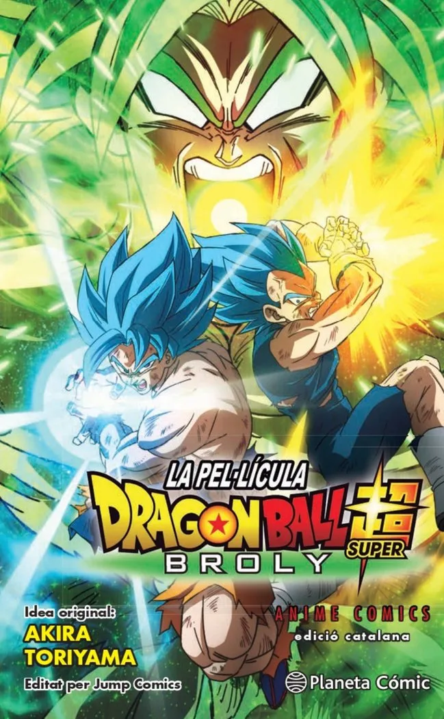 Bola de Drac Super Broly Anime Comic Catal