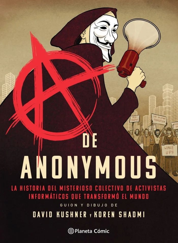 A de Anonymous Novela Grafica