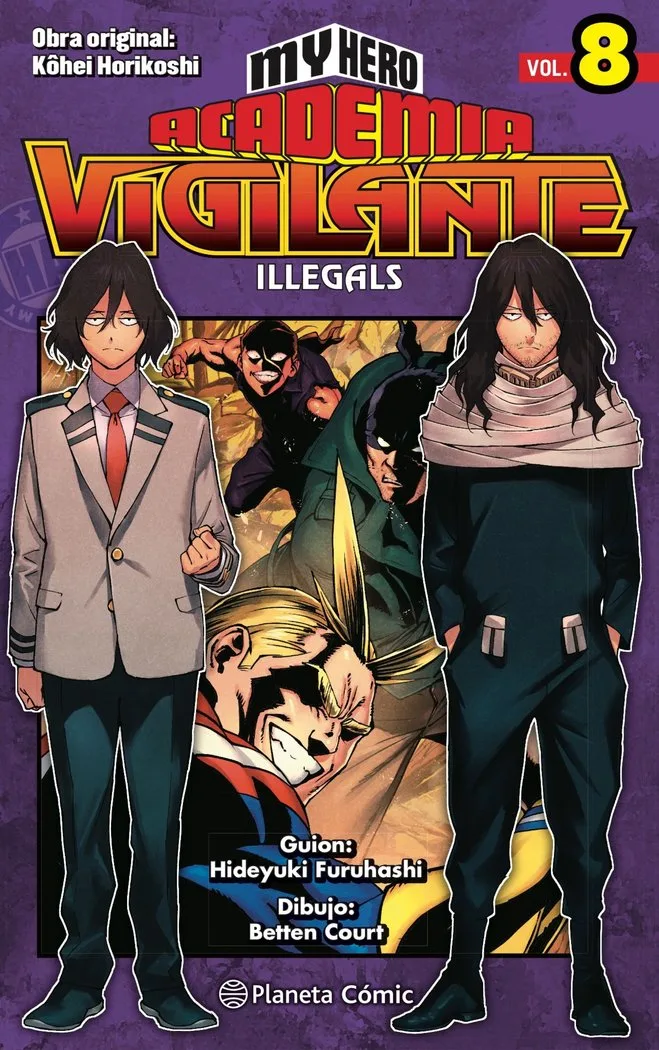 MY Hero Academia Vigilante Illegals 8