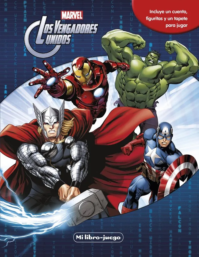 Vengadores Mi Libro Juego,los