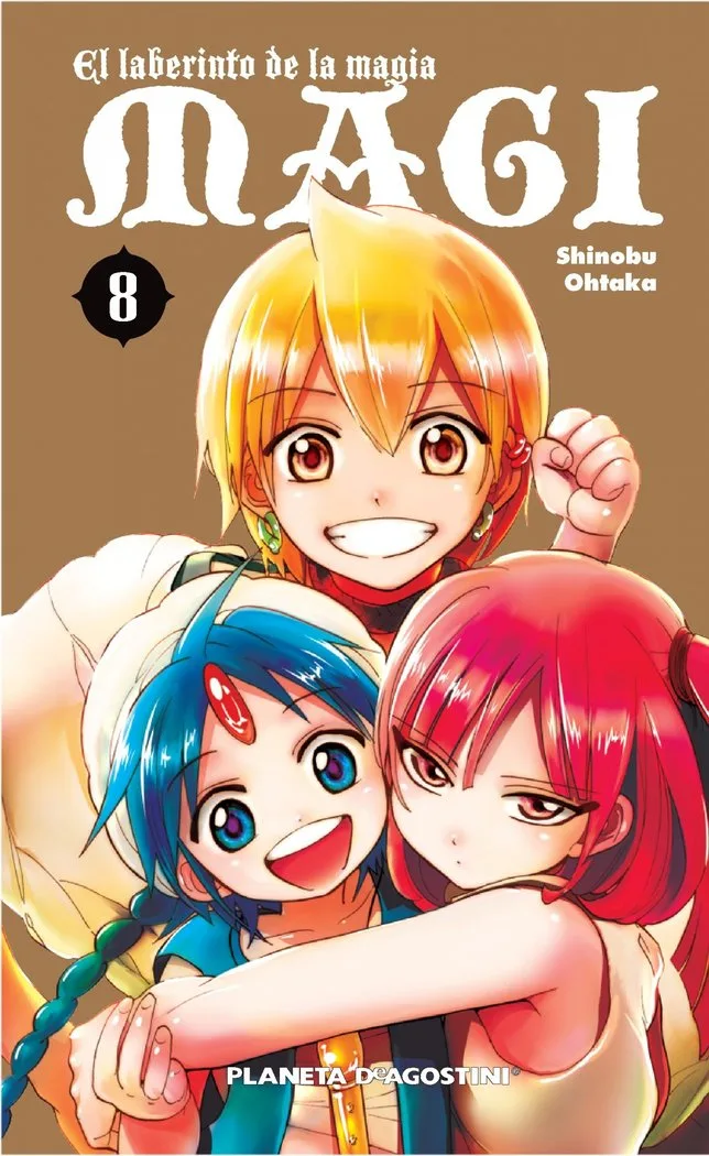Magi el Laberinto de la Magia 8