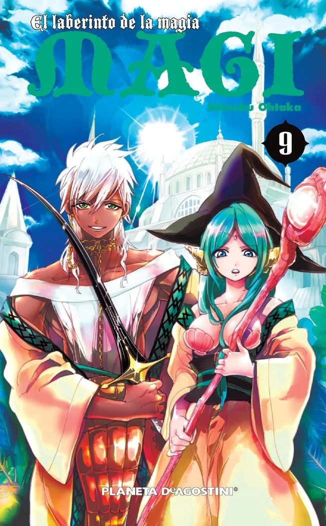 Magi el Laberinto de la Magia 9