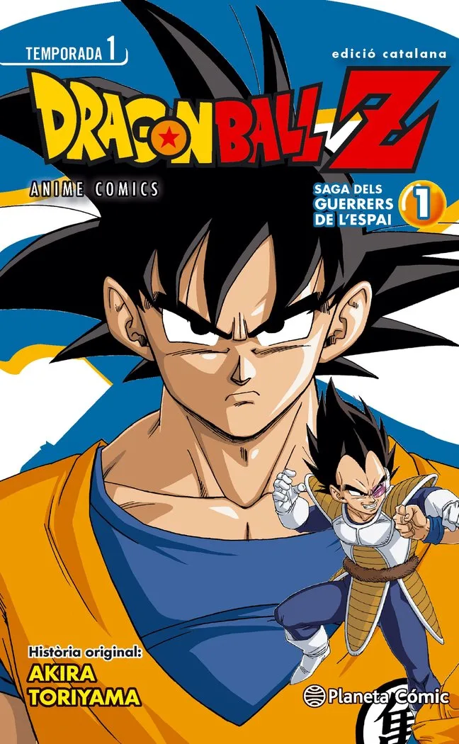 Bola de Drac Z Anime Series el Guerrers de L'Espai Nº 01/05