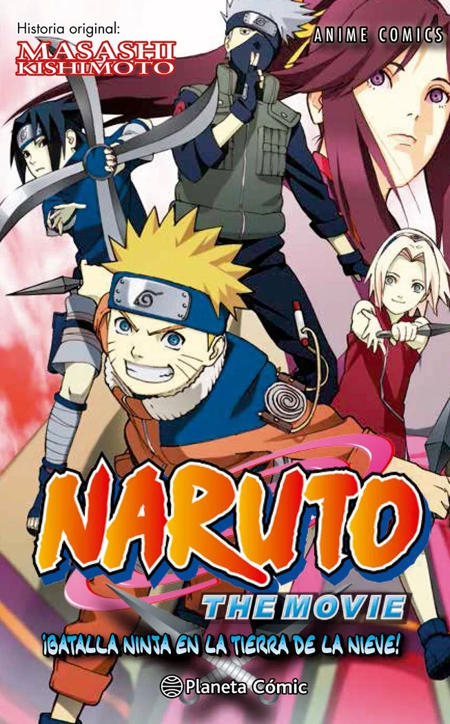 Naruto Anime Comic 2 Batalla Ninja en la Tierra de la Nieve