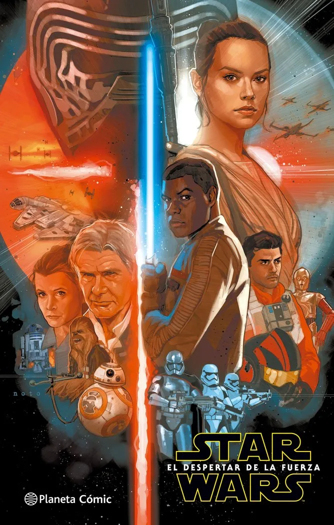 Star Wars el Despertar de la Fuerza Tomo Recopilatorio