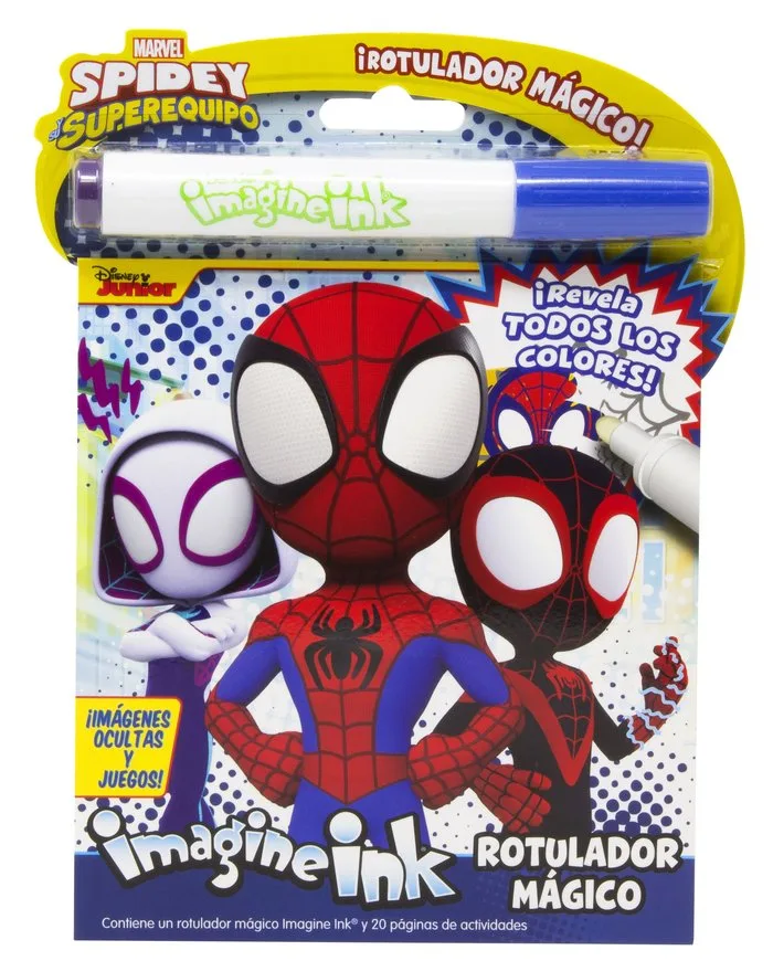 Spidey y Su Superequipo Rotulador Magico