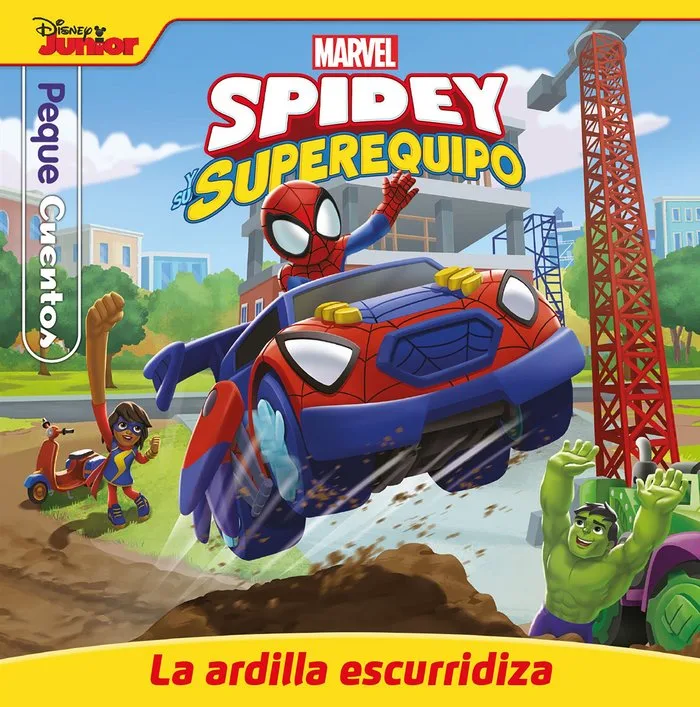 Spidey y Su Superequipo la Ardilla Escurridiza, Pequecuento