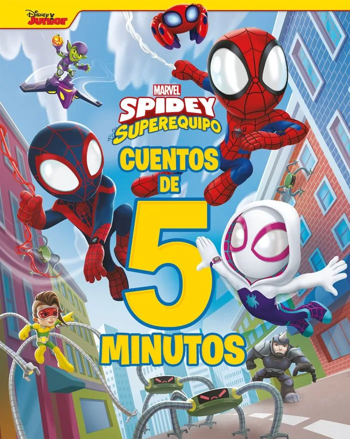 Spidey y Su Superequipo Cuentos de 5 Minutos