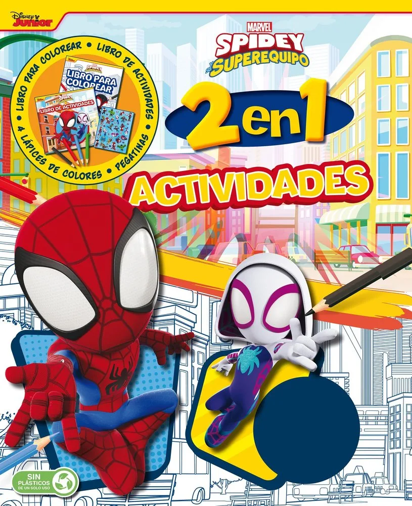 Spidey y Su Superequipo Actividades 2 en 1