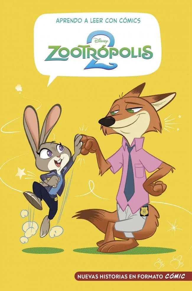 Aprendo a Leer con Comics Disney Zootropolis 2