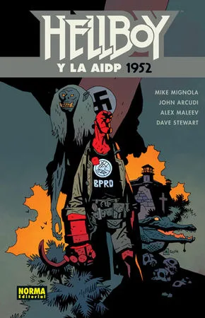 Hellboy 19 Hellboy y la Aidp 1952
