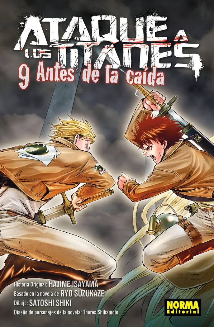 Ataque a los Titanes 9 Antes de la Caida