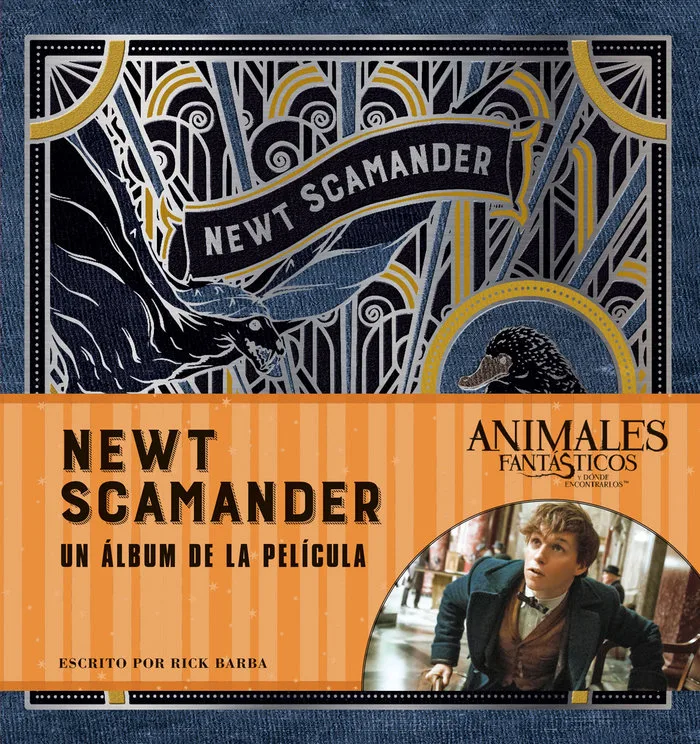 JK Rowlings Newt Scamander un Album de la Pelicula