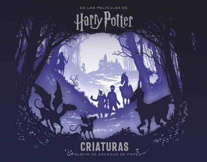 Harry Potter Criaturas un Album de Escenas de Papel