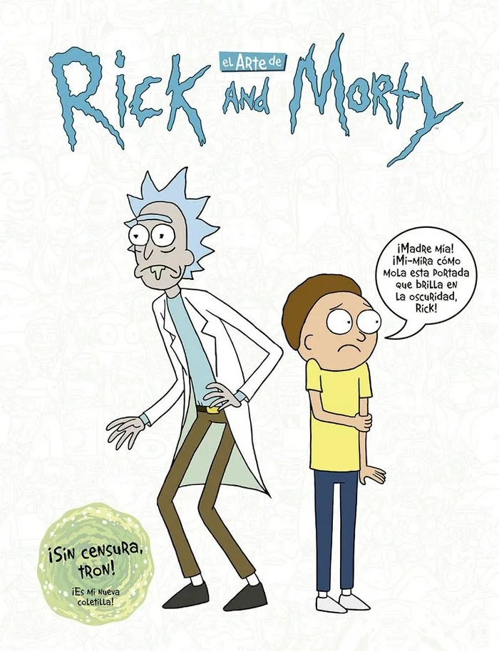Arte de Rick y Morty,el