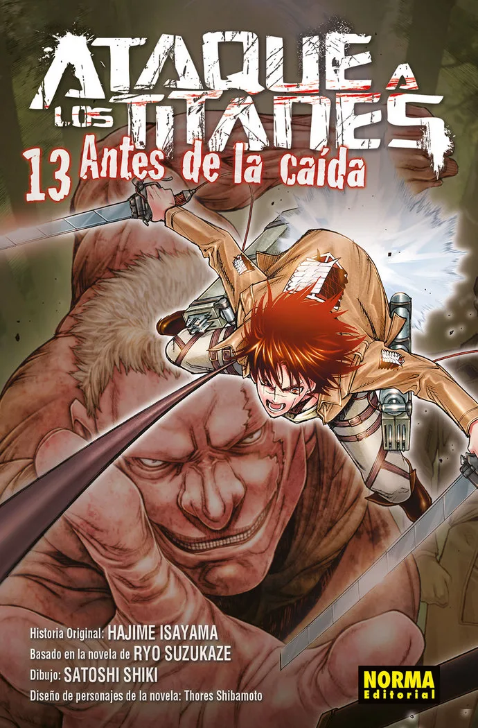 Ataque a los Titanes 13 Antes de la Caida