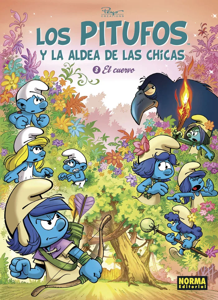 Pitufos y la Aldea de las Chicas 3 el Cuervo